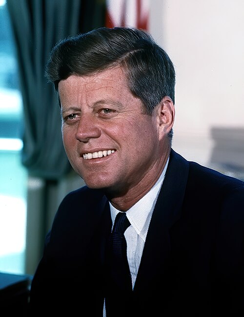 Portrait of President John F. Kennedy