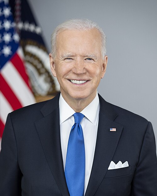 Portrait of President Joe Biden