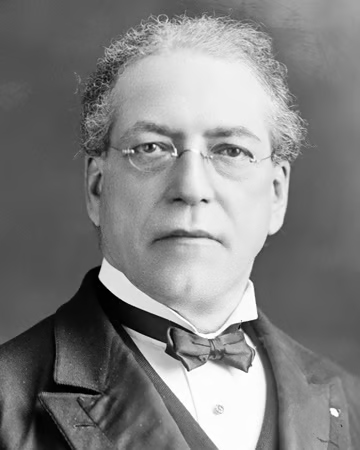 Portrait of Samuel Gompers, Founder of the American Federation of Labor