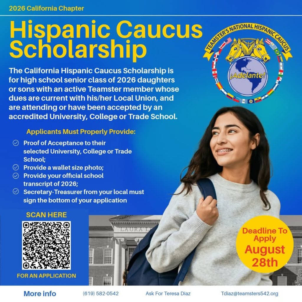 California Hispanic Caucus Scholarship Applications Now Open