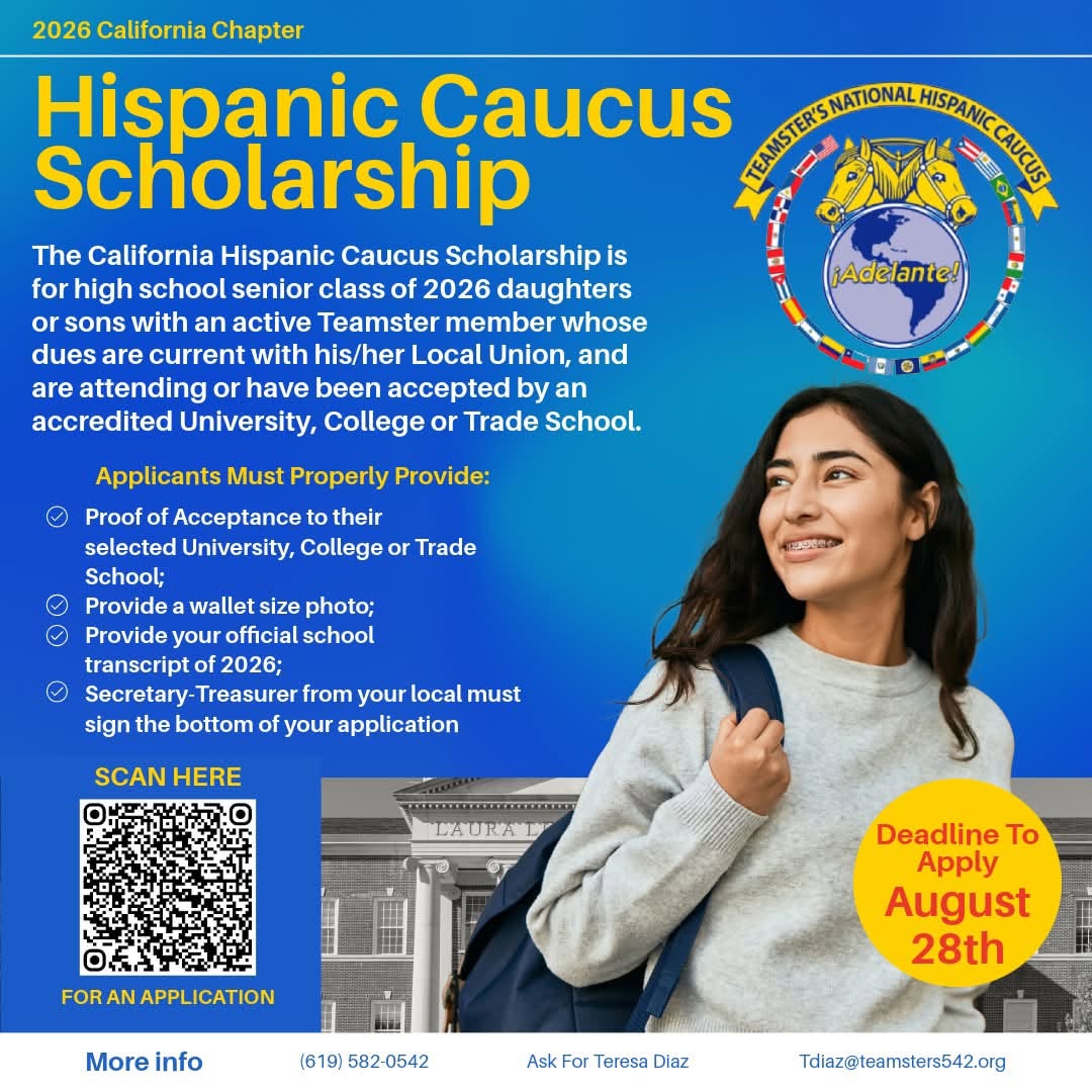 California Hispanic Caucus Scholarship Applications Now Open