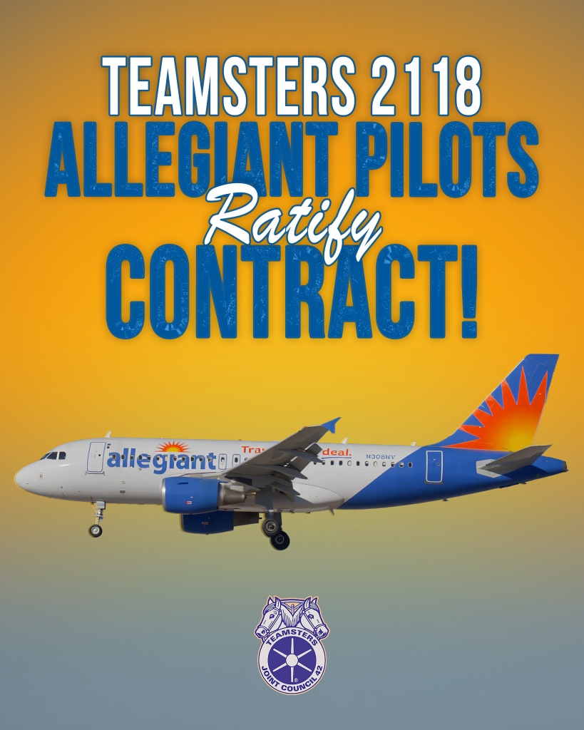 Allegiant Pilots Ratify Contract!