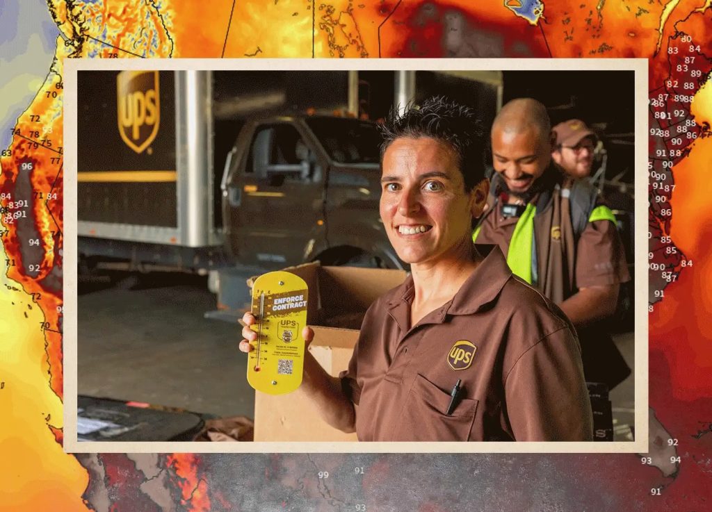 Teamster Heat Protections Are Making a Difference at UPS